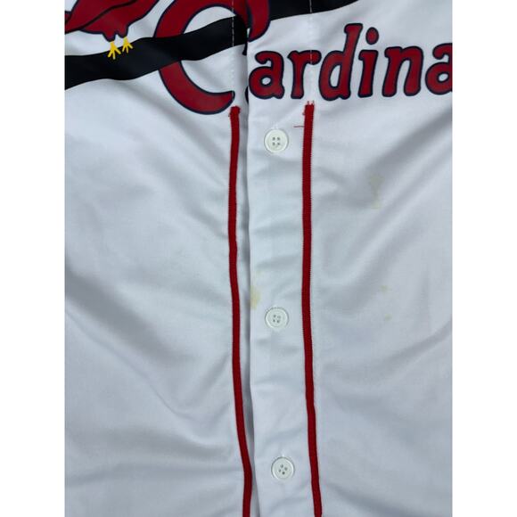 St Louis Cardinals Jersey Mens XL White Stan Musial #6 Match Up MLB Baseball - Picture 4 of 12